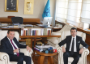Kültür ve Turizm Bakanı Ömer Çelik, KKTC Başbakan Yardımcısı, Ekonomi, Turizm, Kültür ve Spor Bakanı Serdar Denktaş ile bir araya geldi.