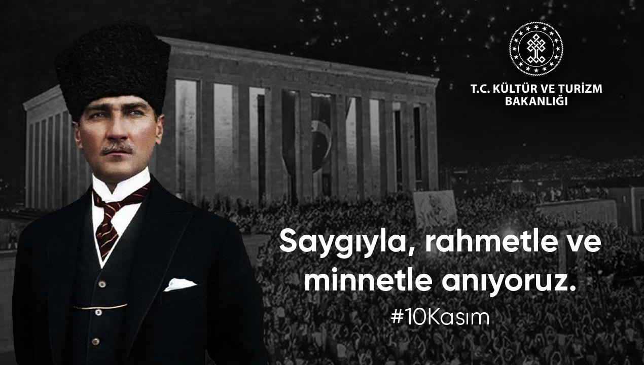 BAKAN ERSOY'DAN "10 KASIM" MESAJI