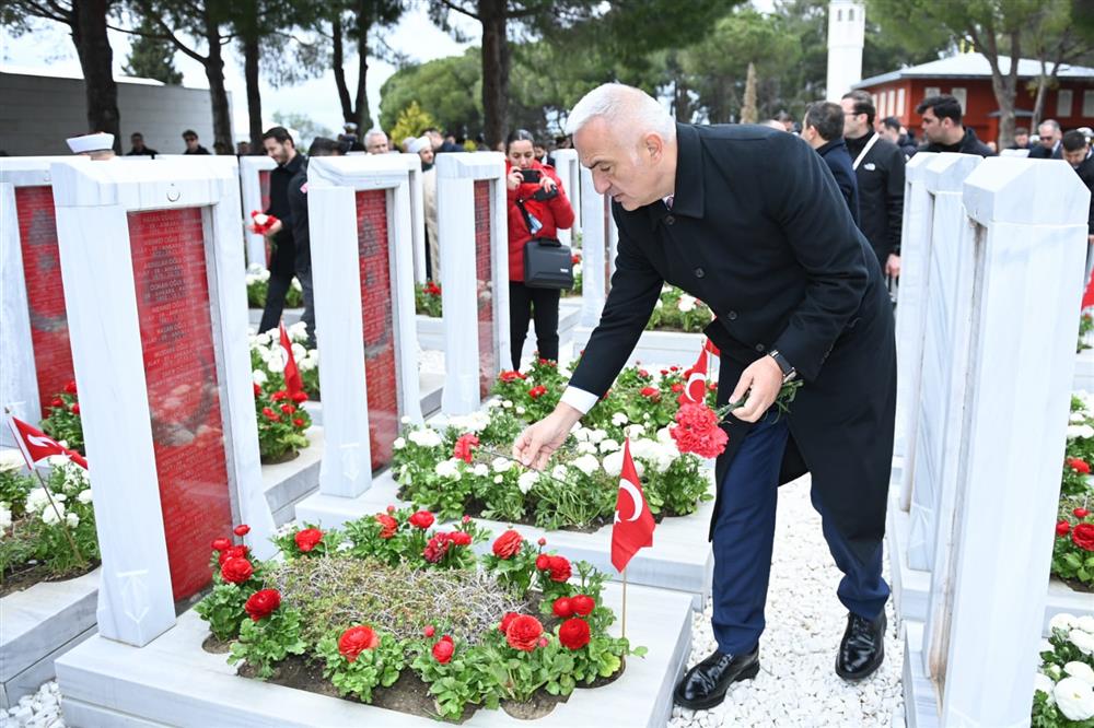 BAKAN ERSOY: "ÇANAKKALE RUHUNA SAHİP ÇIKMAYA DEVAM EDECEĞİZ"